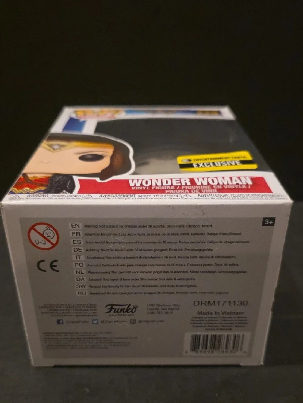 Funko Wonder Woman Pop! Heroes Figure - Gold, Red & Blue - Picture 2 of 7